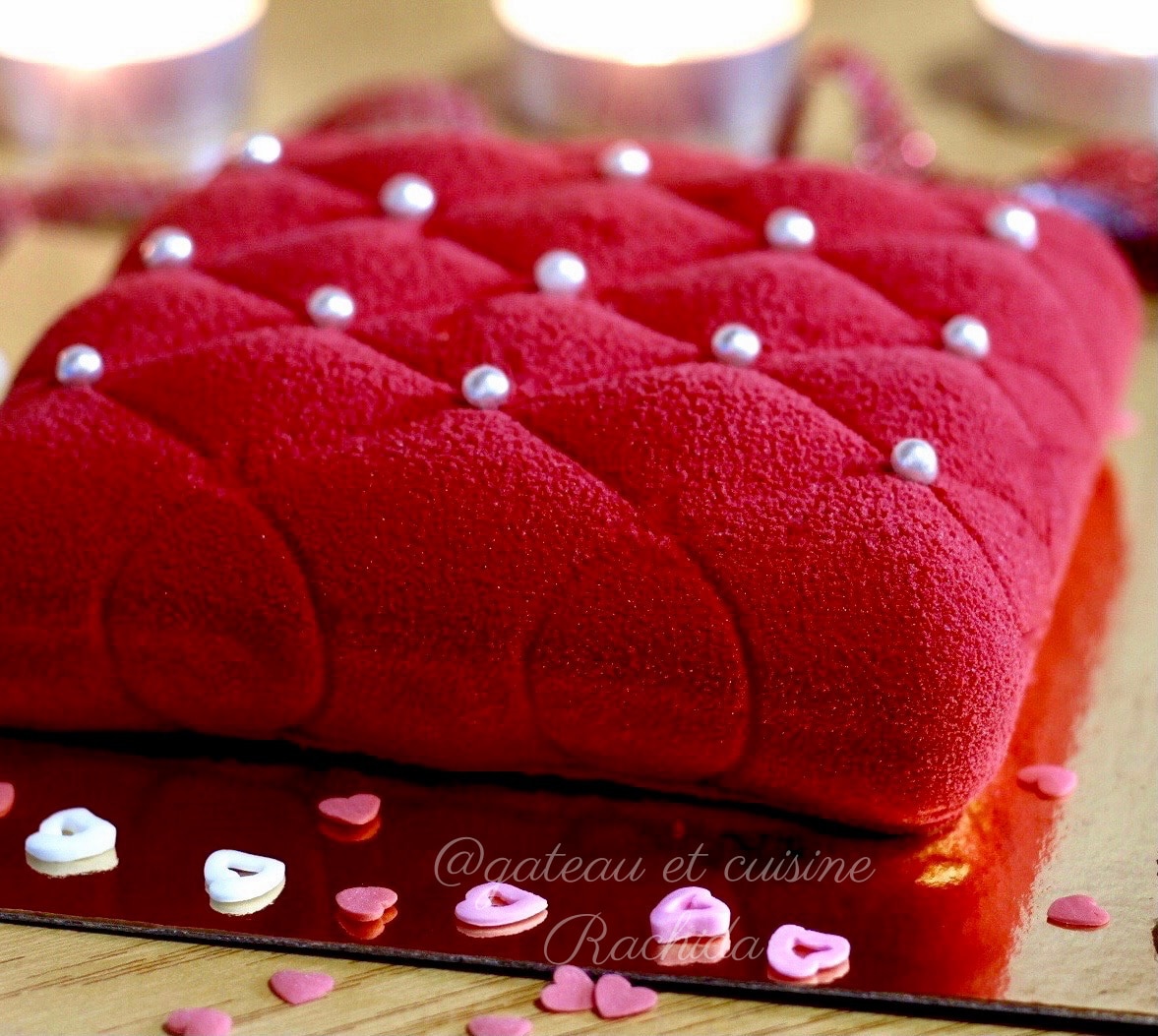Spray velours rouge ScrapCooking - 150 ml - Décorations gâteau
