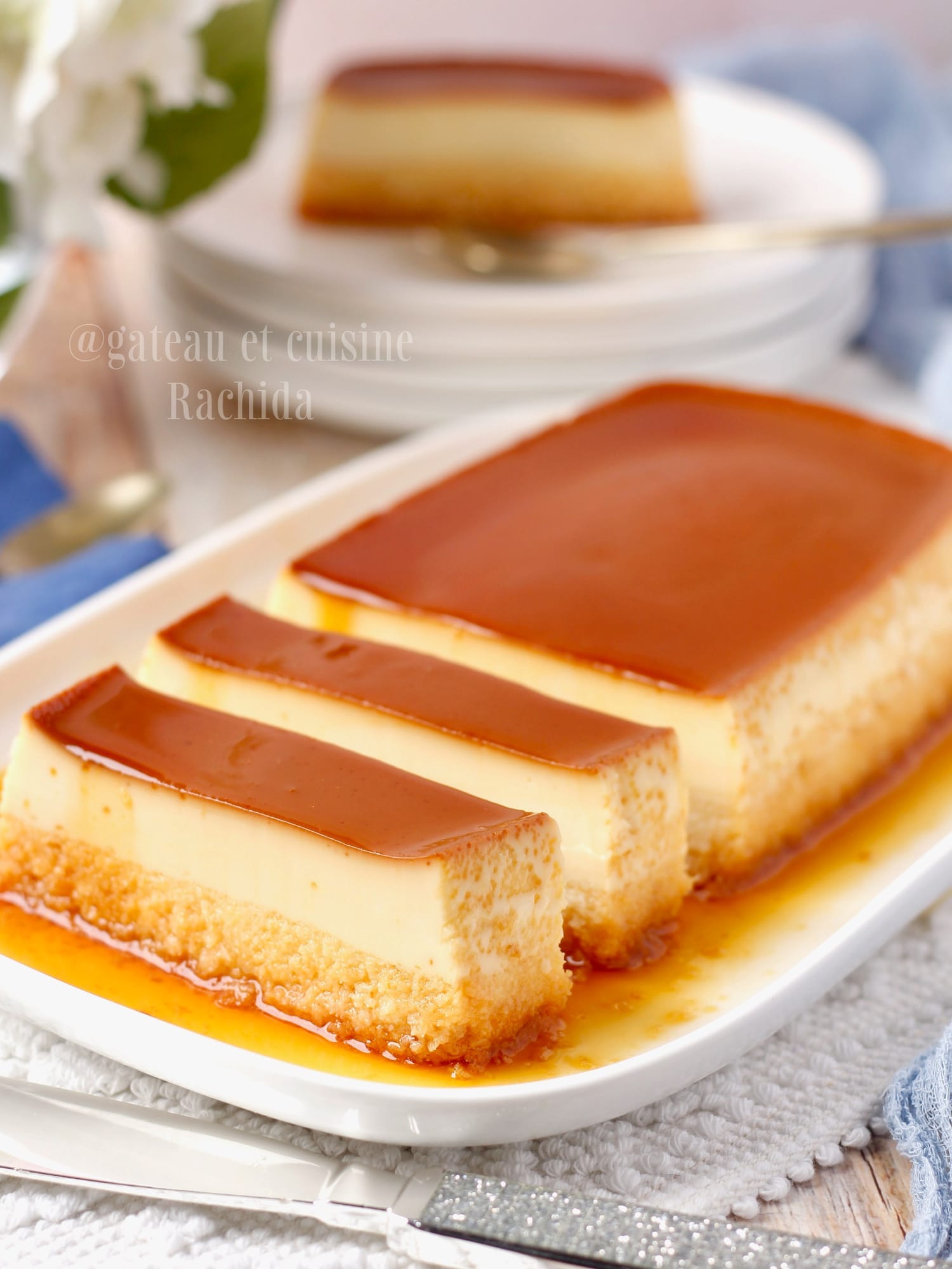 Carribean Creamy Coconut flan (flan de coco )