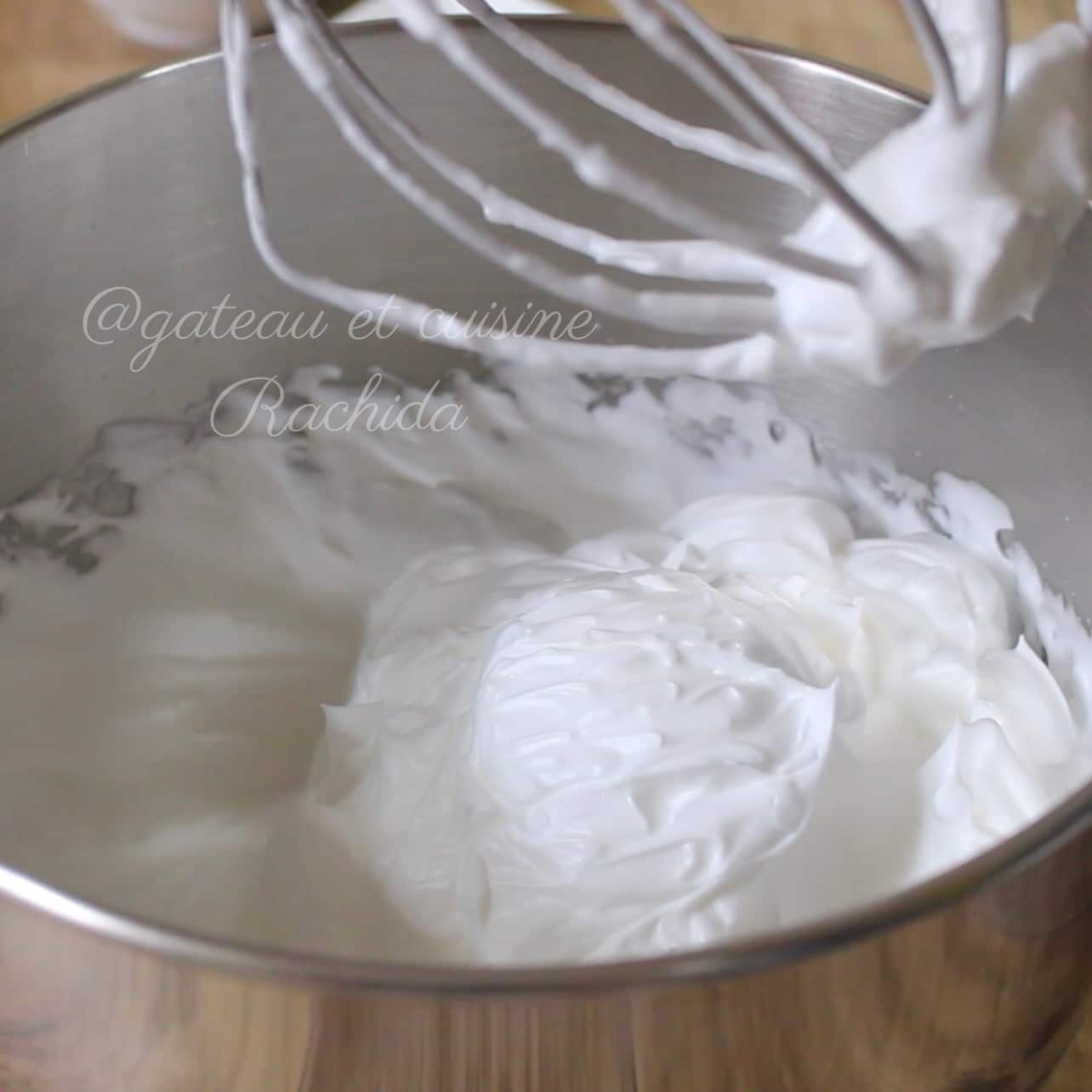 French meringue for dacquoise