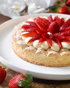recette dacquoise aux fraises