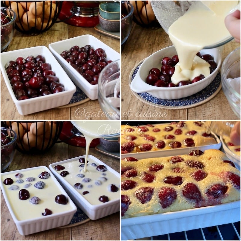 clafoutis cerises et amandes facile 