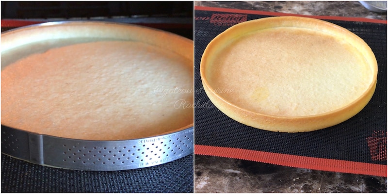 recipe for tart base with shortcrust pastry