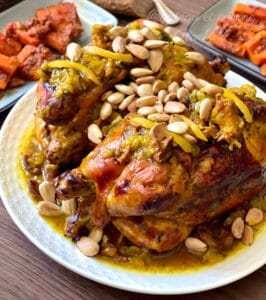 poulet rôti à la marocaine