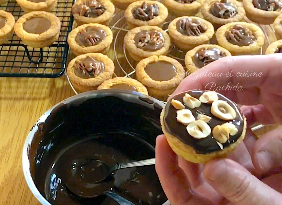 recipe for chocolate, caramel and hazelnut krumchy 