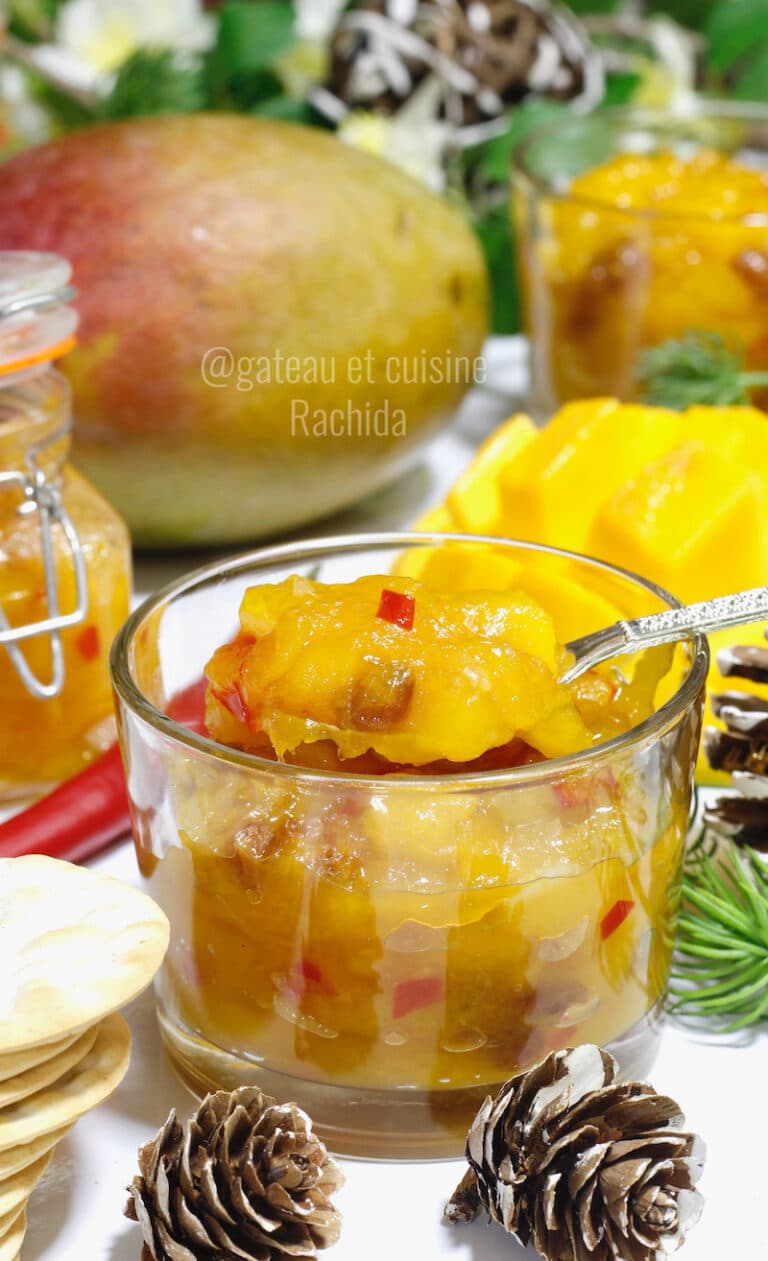 Recette Chutney De Mangue Facile Et D Licieux G Teau Et Cuisine Rachida