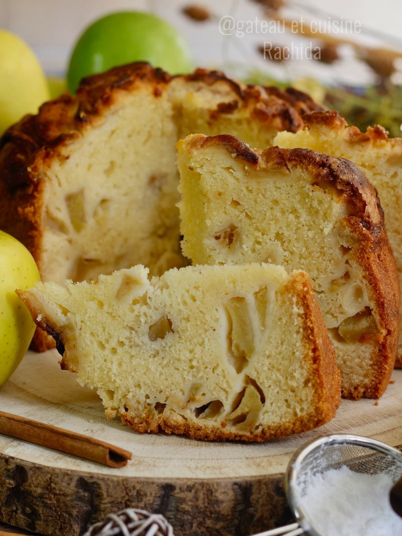 Recette Gâteau aux pommes moelleux