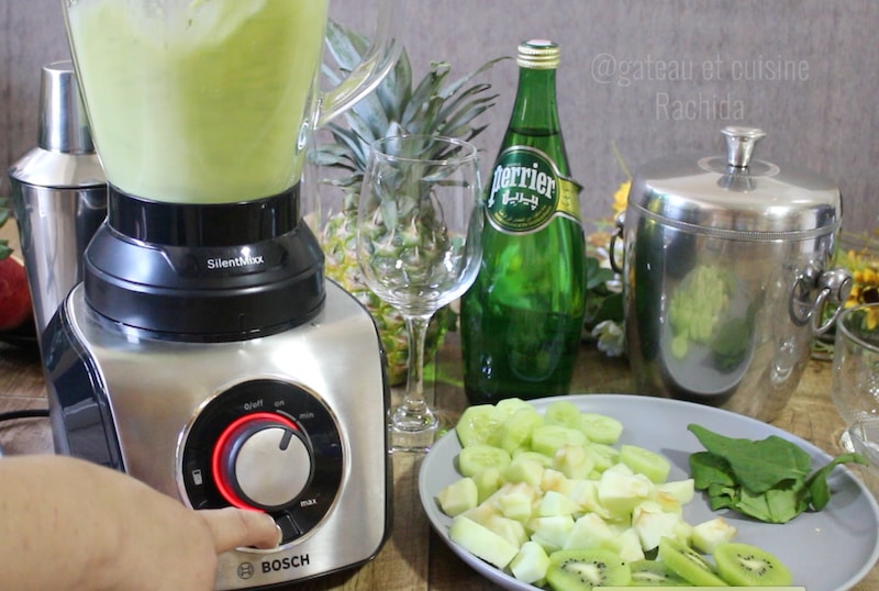 jus vert vitaminé sans centrifugeuse