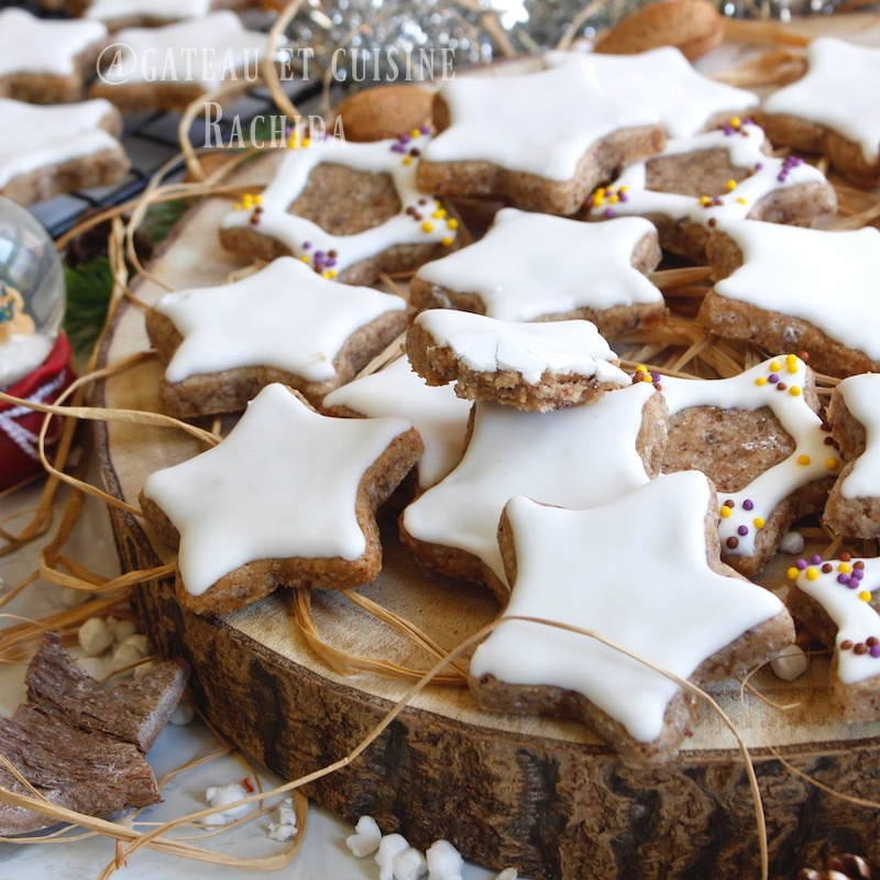 zimtsterne cinnamon star cookies