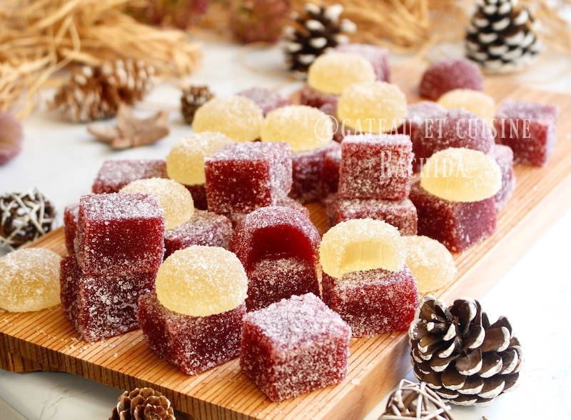 Pâte de fruits aux framboises de ferrandi
