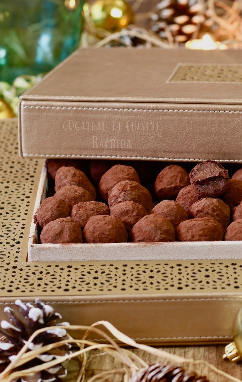 Truffes au chocolat façon cyril Lignac tous en cuisine sur m6