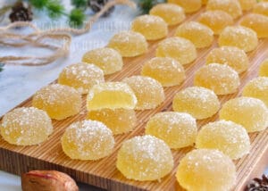 Recette Bonbons aux noix et fruits secs zestes de citron vert