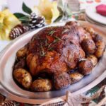 gigot d'agneau rôti au four