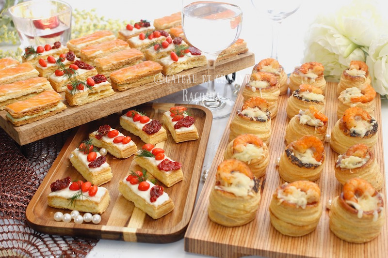 recette bouchée à la reine crevettes et béchamel