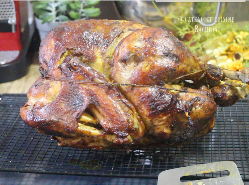 Dinde rôtie au four facile