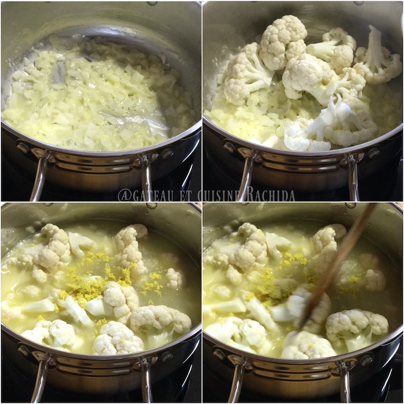 how to make Crème Dubarry cream of cauliflower soup