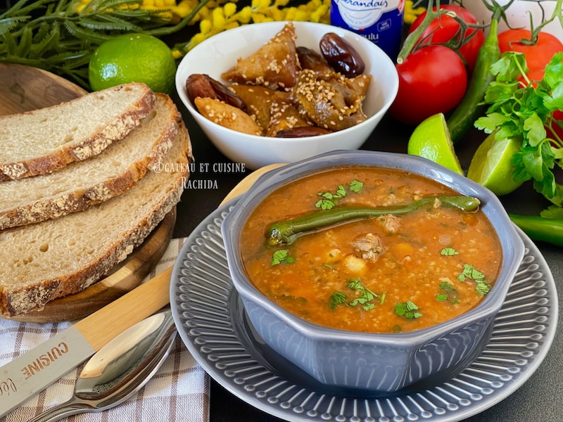 recette chorba frik ,Jari soupe ramadan