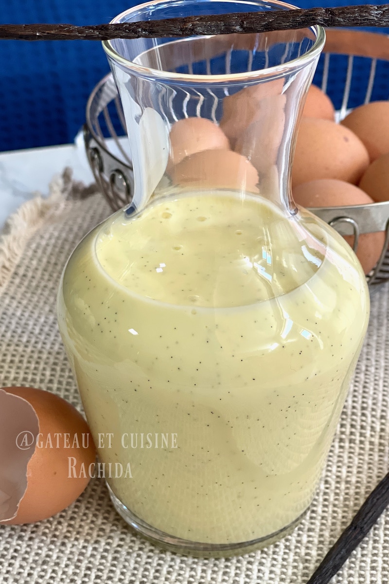 la crème anglaise maison