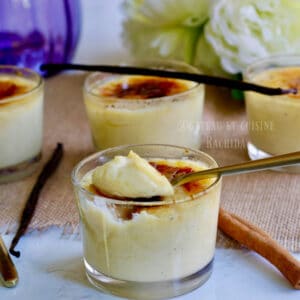 crème catalane traditionnelle