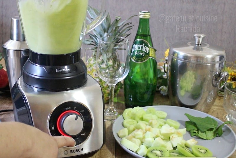 jus vert vitaminé sans centrifugeuse