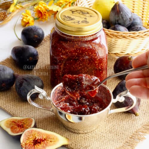 Confiture de figues maison Gâteau et cuisine Rachida