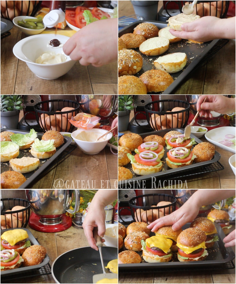 Comment préparer un hamburger maison moelleux et juteux
