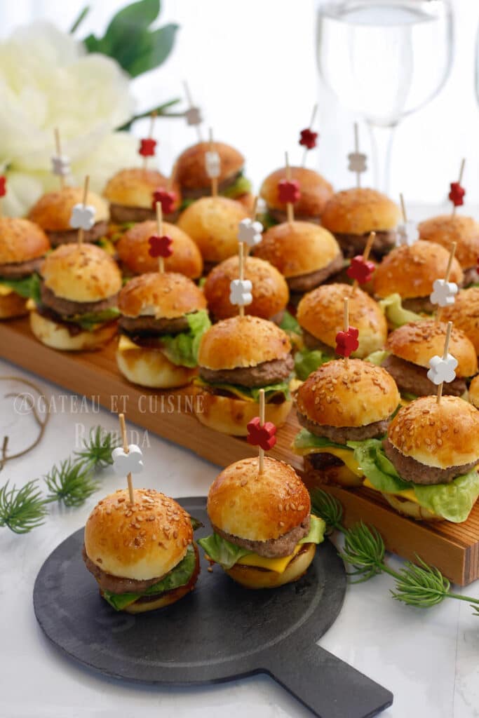 recette mini burger