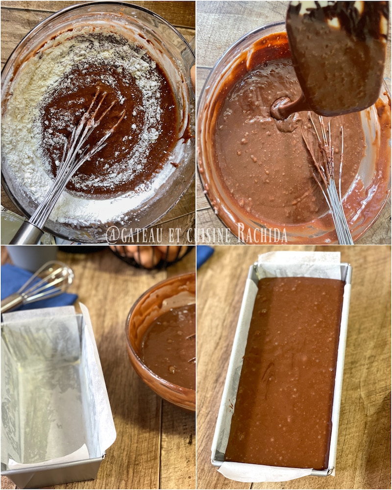 Recette - Gâteau yaourt-chocolat-perle de sucre en vidéo 