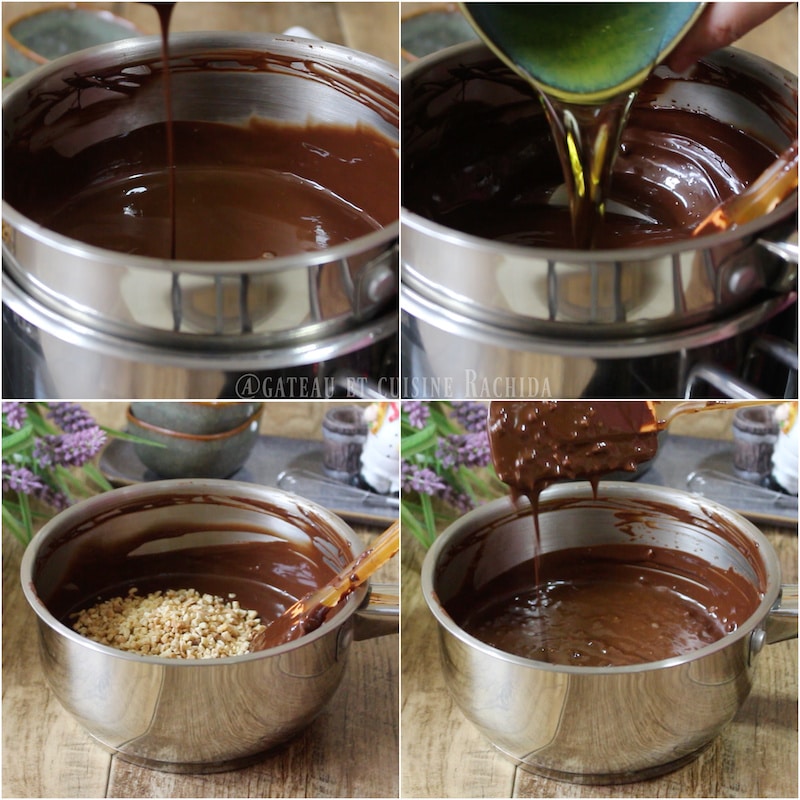 comment faire un glaçage rocher chocolat