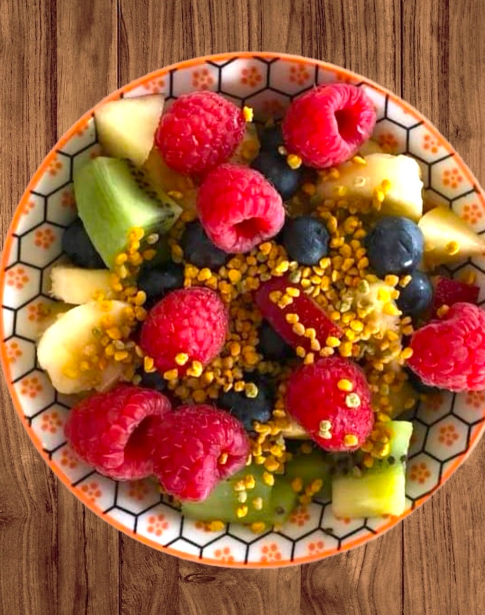 pollen frais en salade