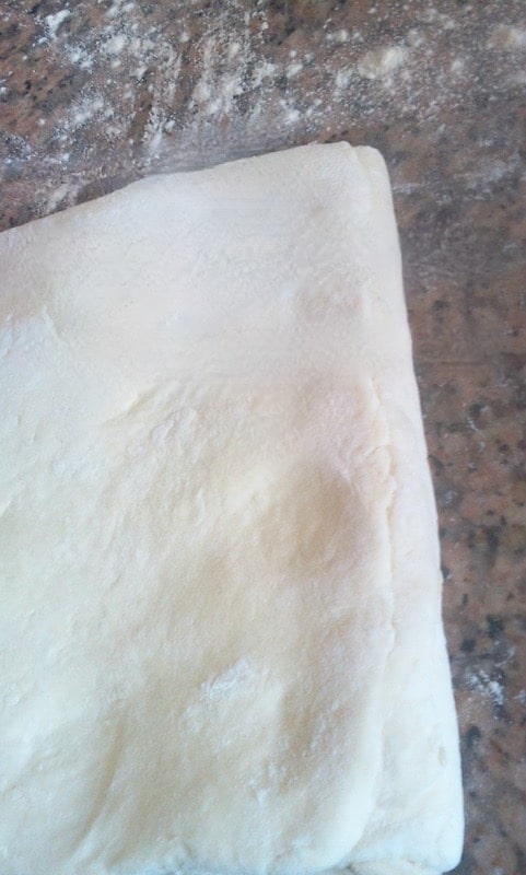 tourage pâte feuilletée rapide