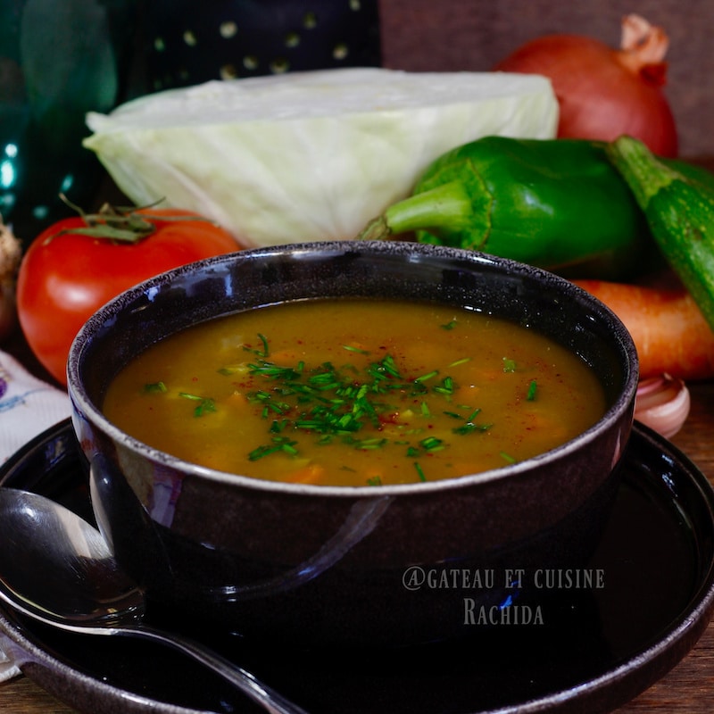 soupe de chou et légumes