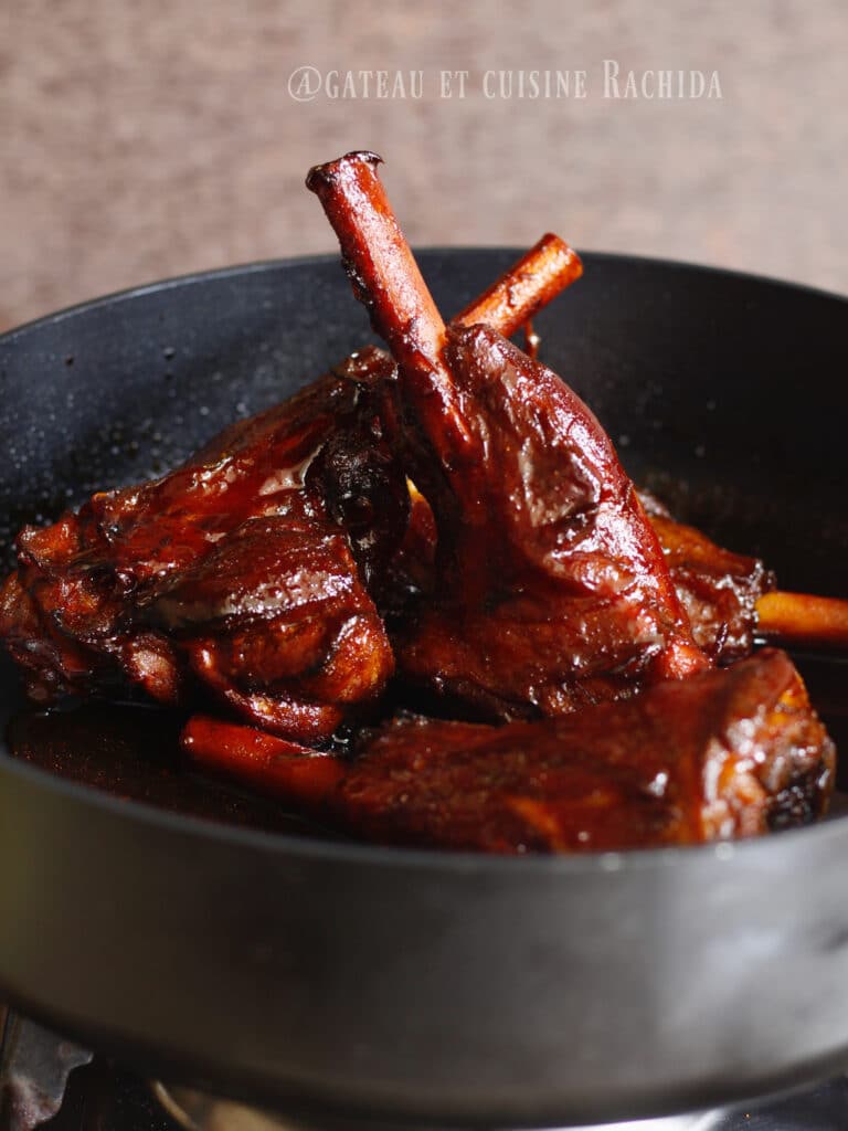 souris d'agneau fondantes