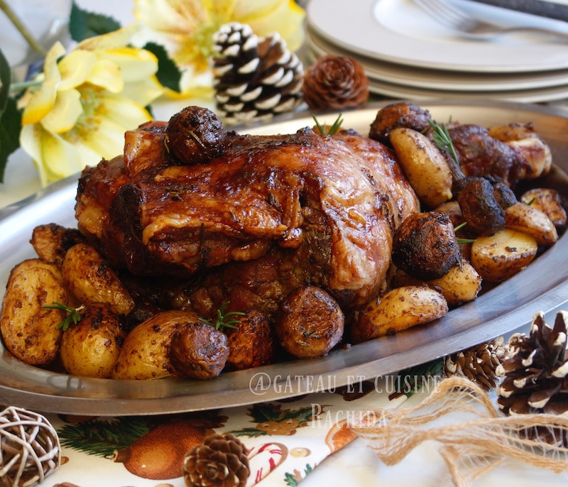 cuisson parfaite du gigot d'agneau au four