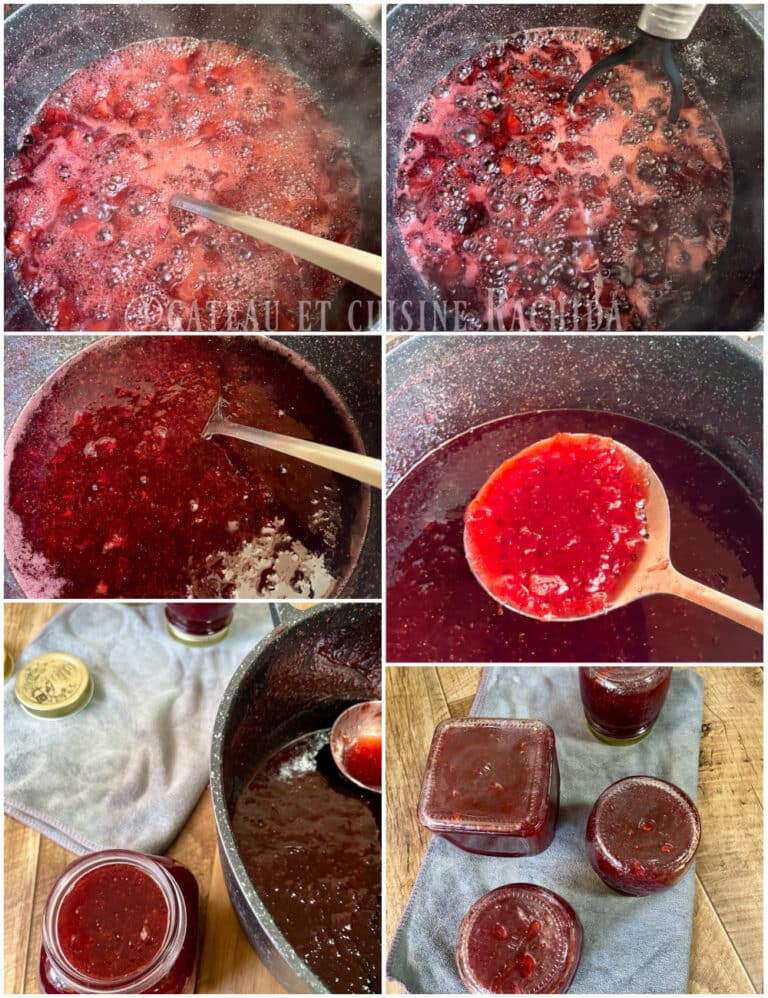 Recette Confiture de fraises facile Gâteau et cuisine Rachida