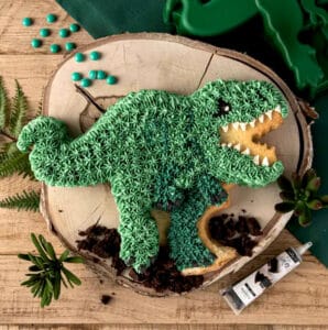 moule à gâteau dinosaure en silicone