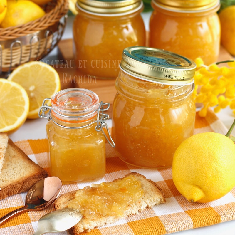 Recette confiture de citrons au miel - Marie Claire