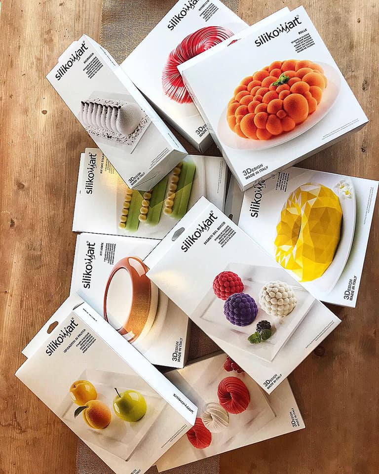 moule à gâteau en silicone silikomart