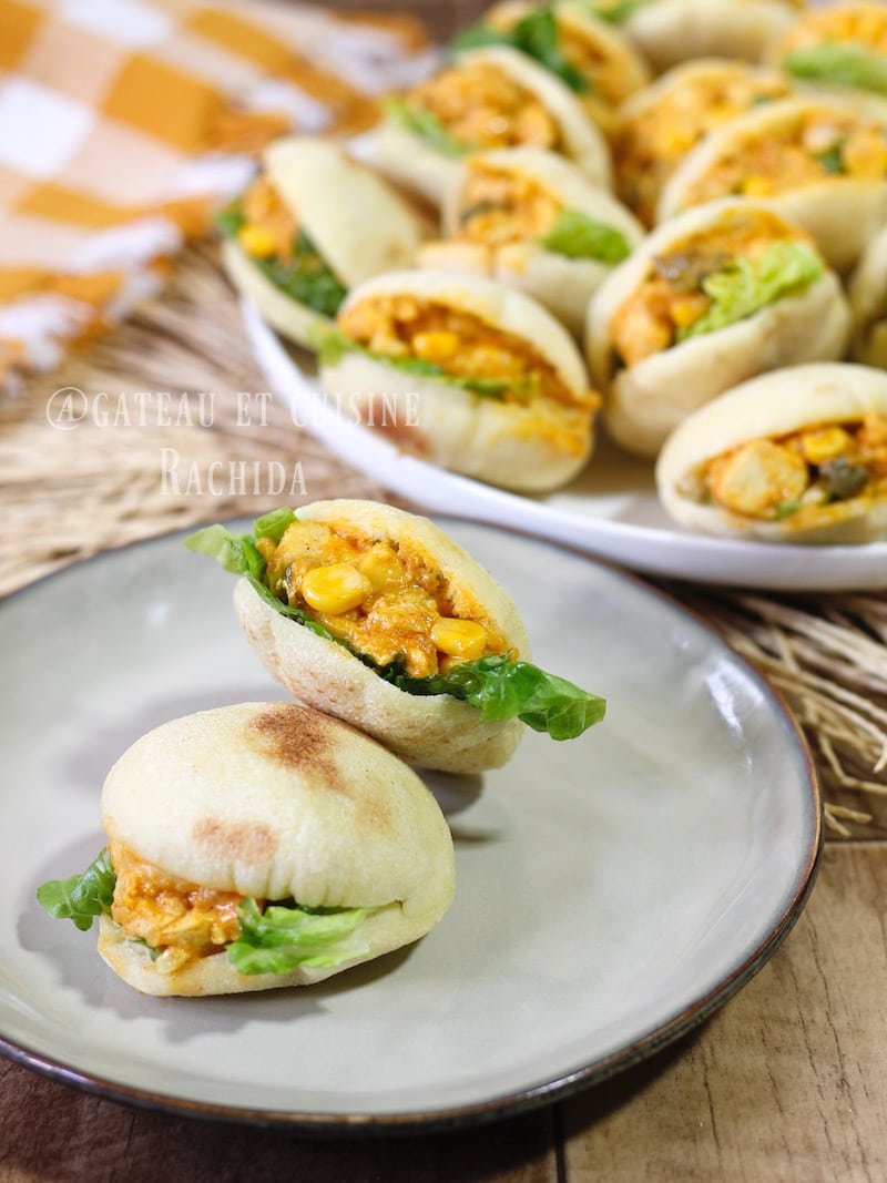 Recette batbout farci au poulet 