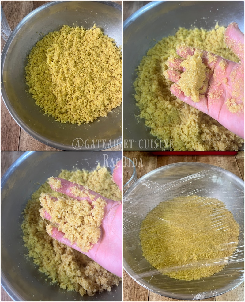 kalb el louz -étape de préparation 2