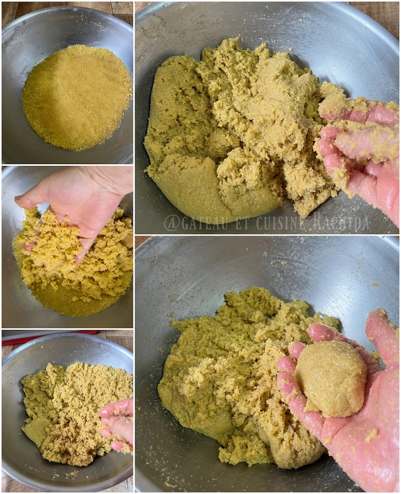 étape de préparation kalb el louz 3