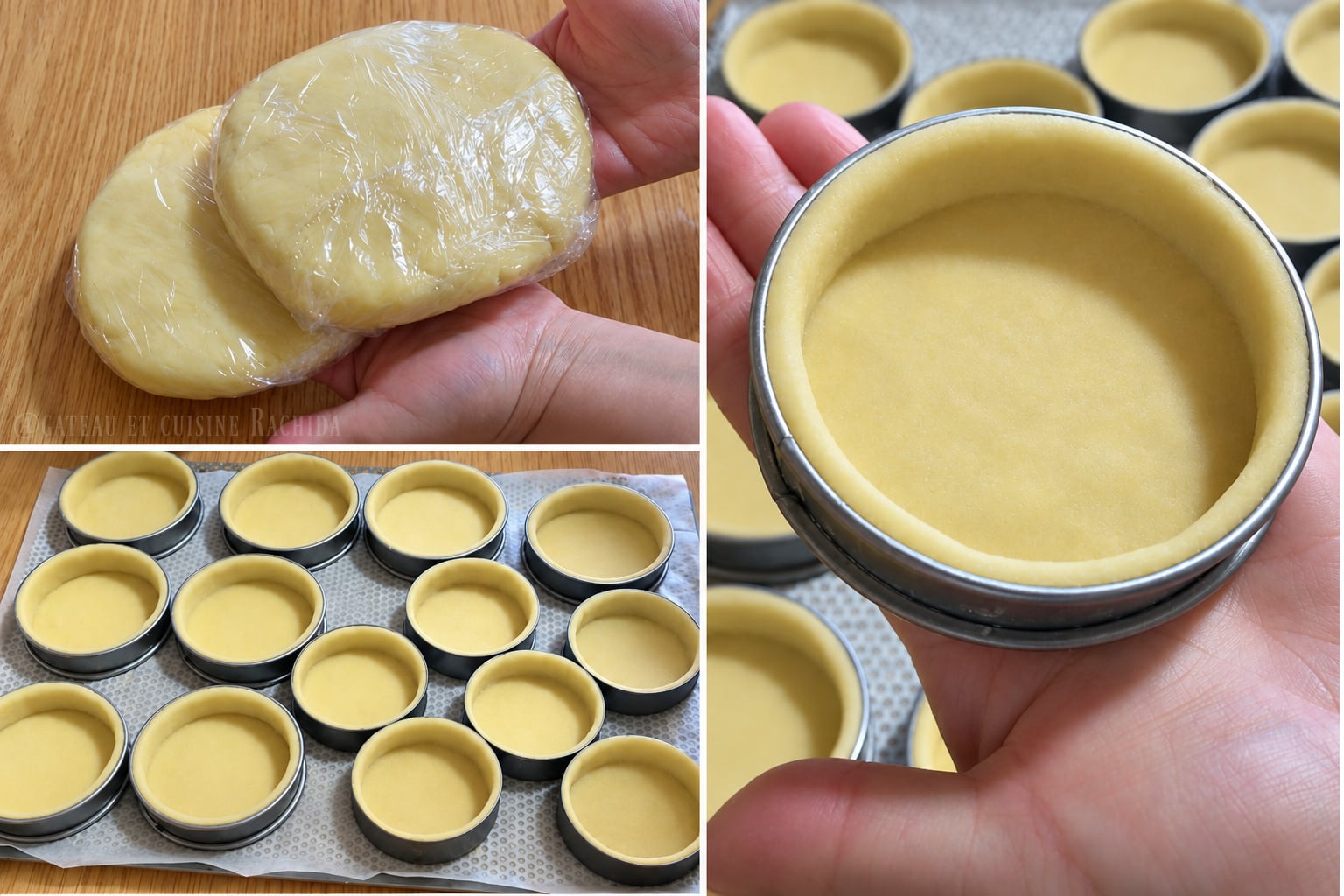 pâte brisée maison facile et inratable et comment foncer des moules
