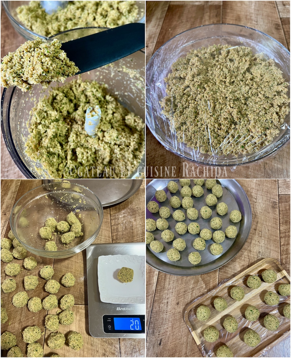 Comment façonner des falafels maison