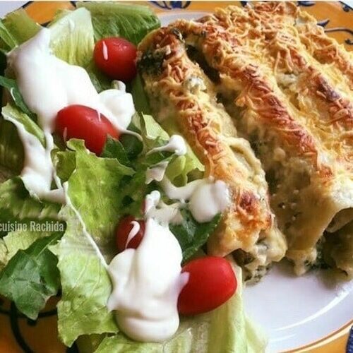 gratin cannellonis epinards ricotta