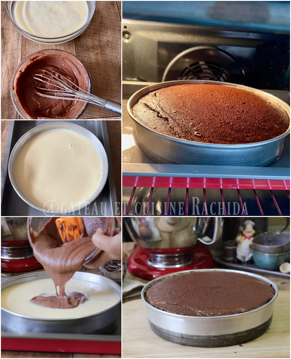 chocoflan preparation