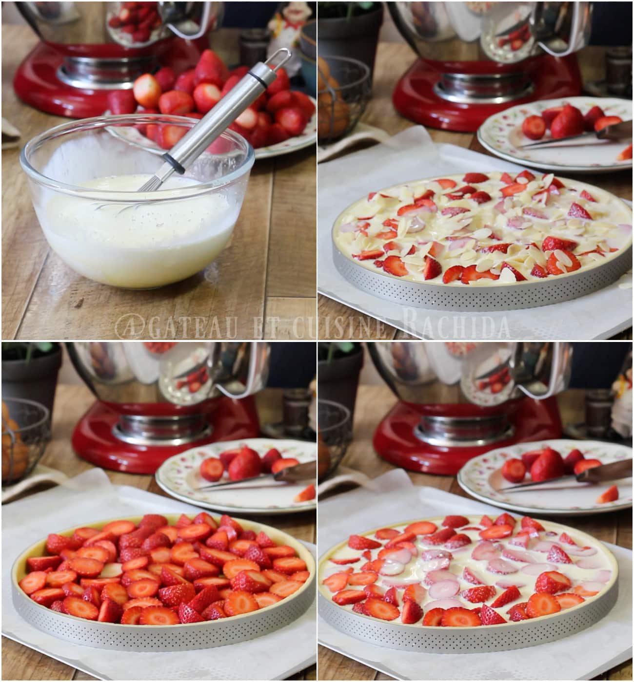 normandy strawsberry - pie filling step