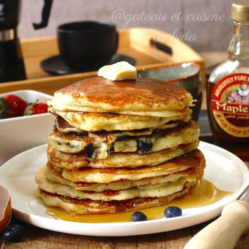 pancakes fluffy facile