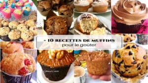 plus de 10 recettes de muffins pour le goûter
