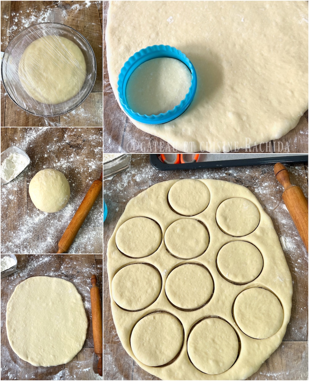 Form the donuts in the oven