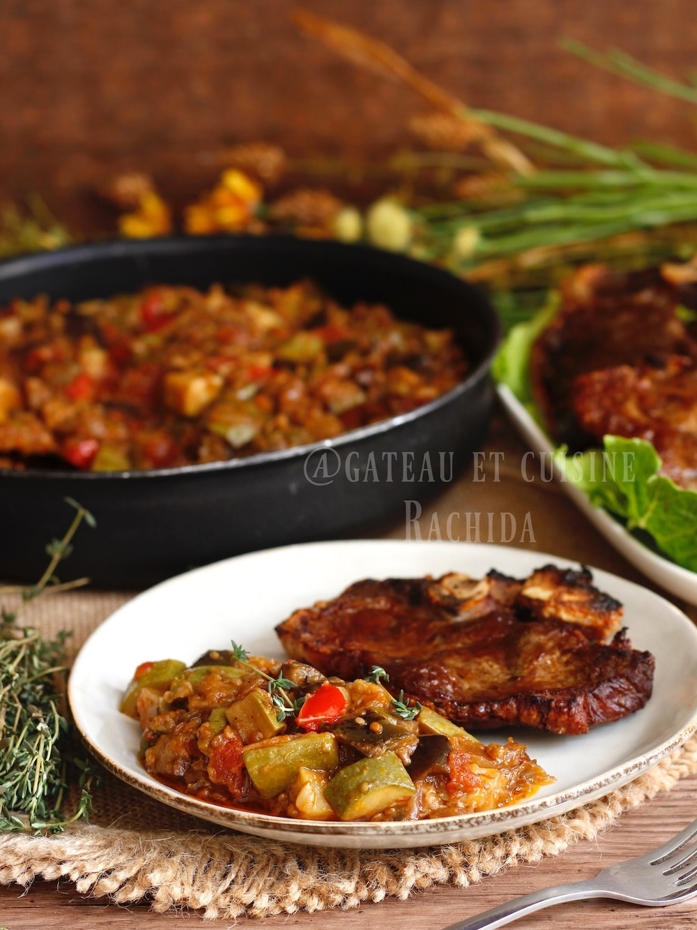 côtes de boeuf grillées au four