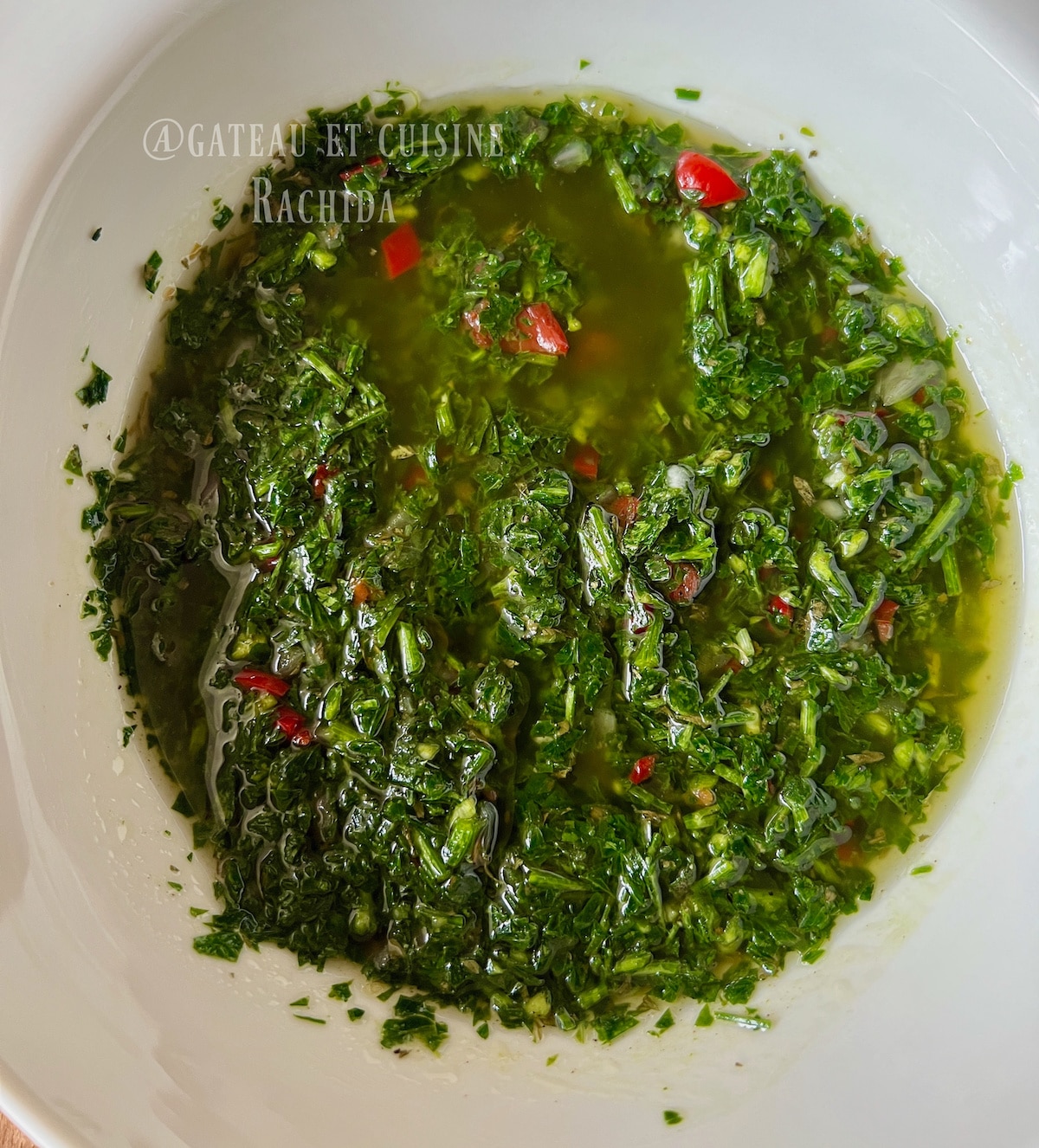 recette sauce chimichurri maison